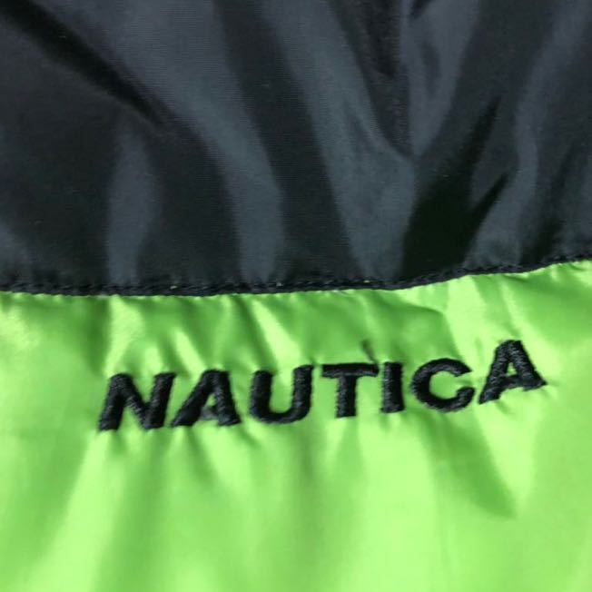 ★NAUTICA DOWN JACKET ノーティカ ダウンジャケット★KIDS キッズ 子供用★グリーン 黒★_画像2