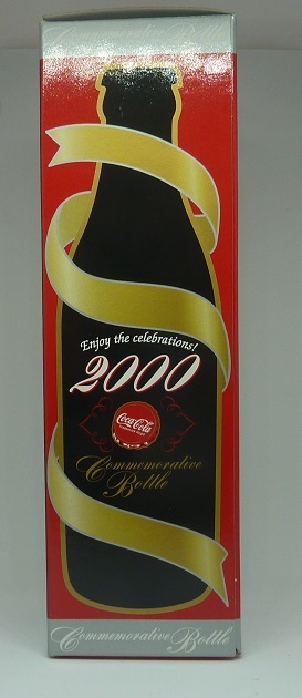 コカコーラ ２０００年記念ミレニアムボトル」３００ｍｌ_画像1