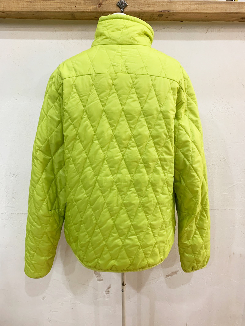 F88★Patagonia/パタゴニア ナノパフプルオーバー ハーフジップ キルティングP/O グリーン WOMEN'S Mサイズ ミッドレイヤー ★_画像8