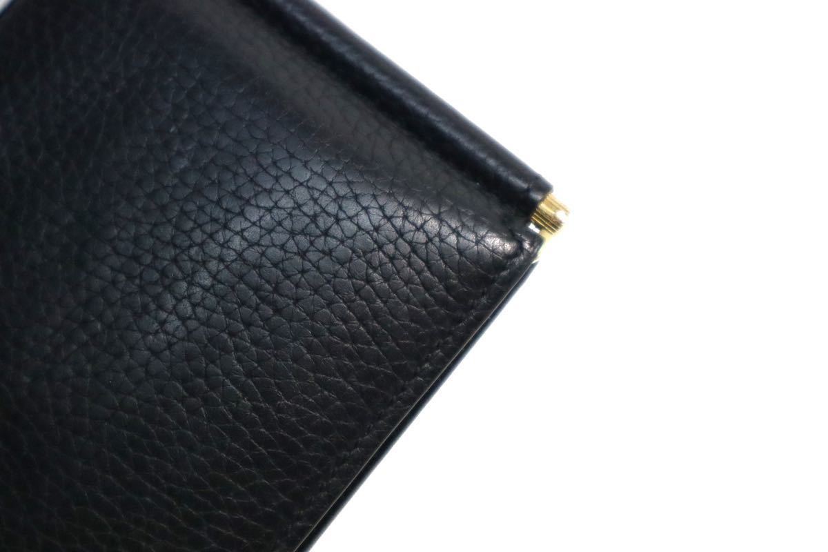 TOM FORD トムフォード 折り財布 マネークリップ ブラック メンズ
