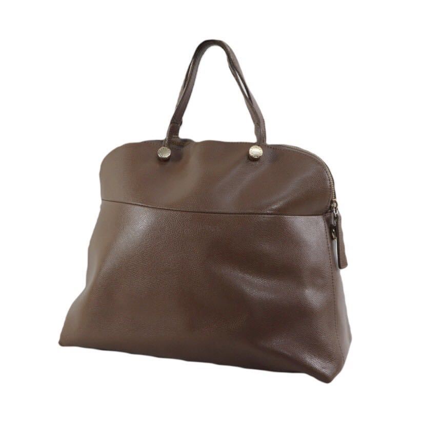 超安い】 FURLA レザー ブランド ハンドバッグ トートバッグ M