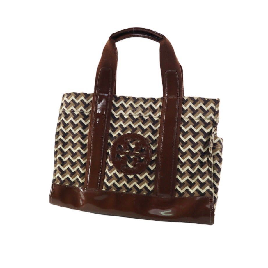 ホットセール TORY BURCH ハンドバッグ トートバッグ ロゴ 総柄