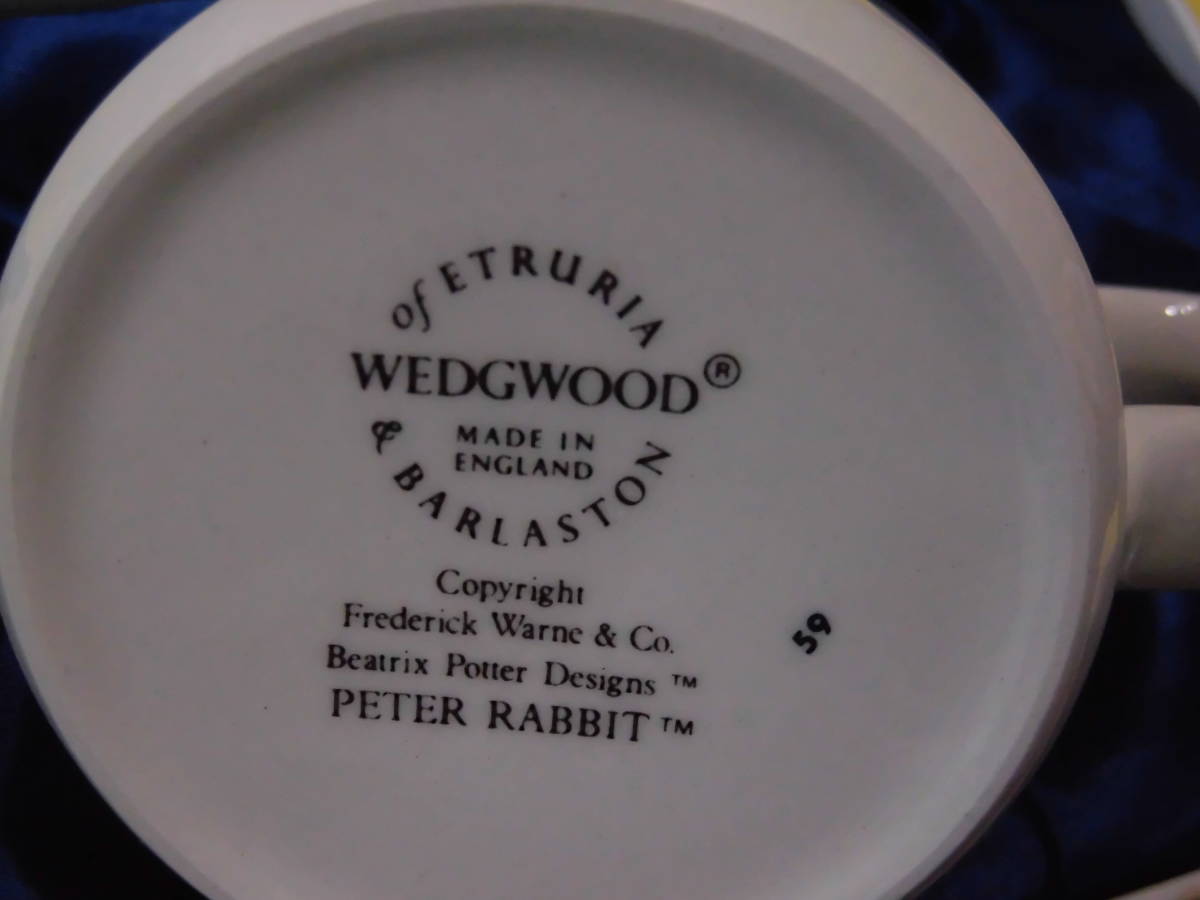 ★ウェッジウッド　Wedgwood ピーターラビット　マグカップ2点セット　　_画像8