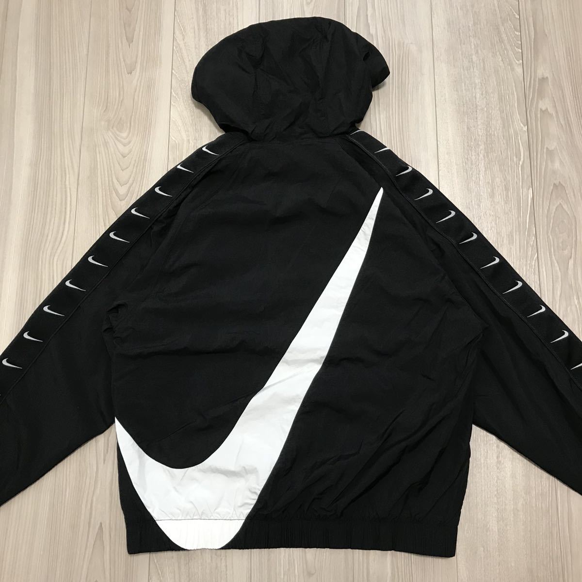NIKE SWOOSH WOVEN JACKETナイキ ビッグ スウォッシュ ナイロン NIKE SWOOSH WOVEN JACKETナイキ ビッグ スウォッシュ ナイロン