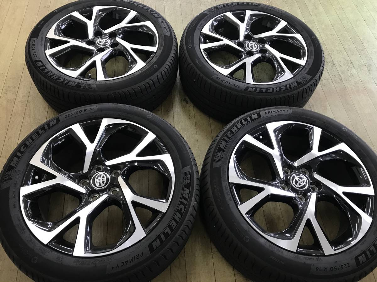 ENKEI製 TOYOTA CH-R純正 ミシュラン PRIMACY4 225/50R18 20年製