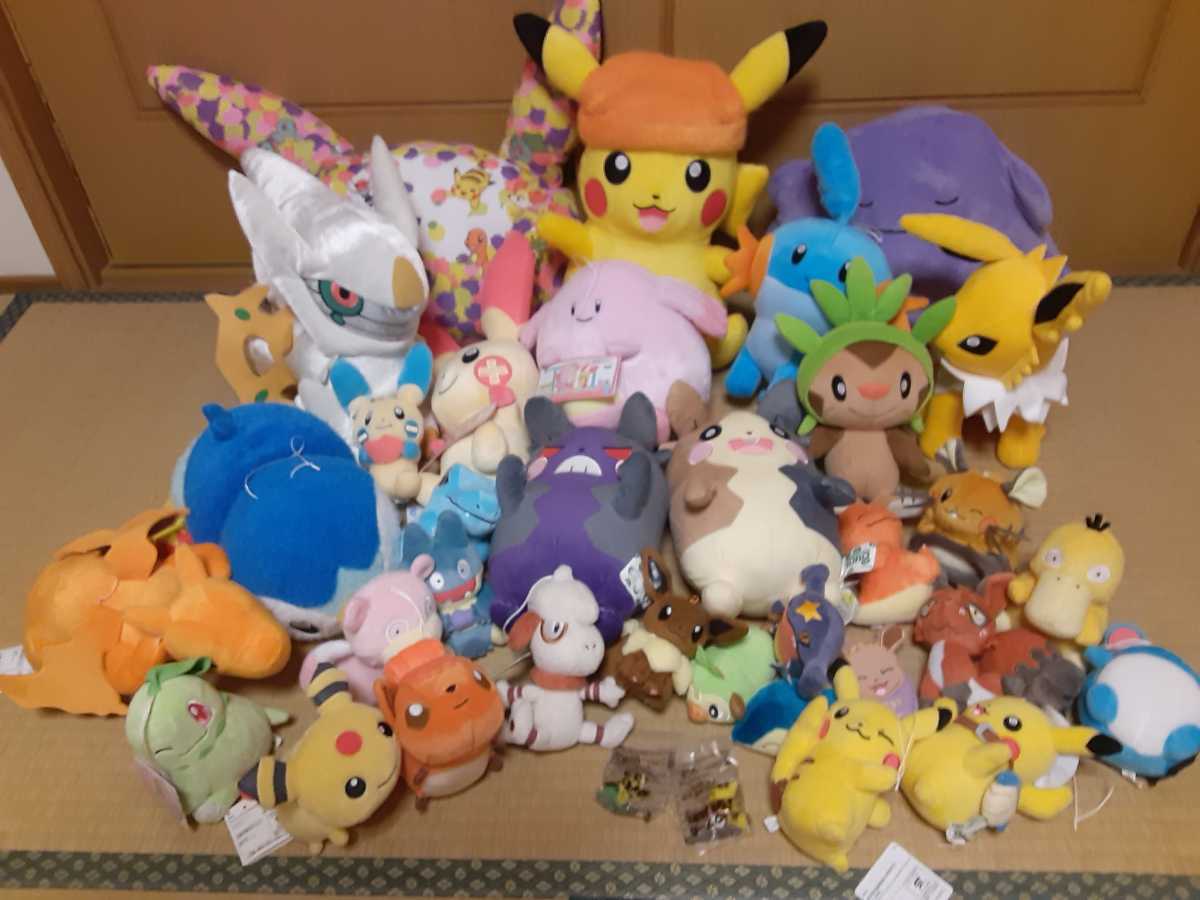 超特価 ポケットモンスター ポケモン ぬいぐるみ 大量 まとめ売り Tomy 一番くじ プライズ 香典返し送料無料 おもちゃ ゲーム ぬいぐるみ Roe Solca Ec