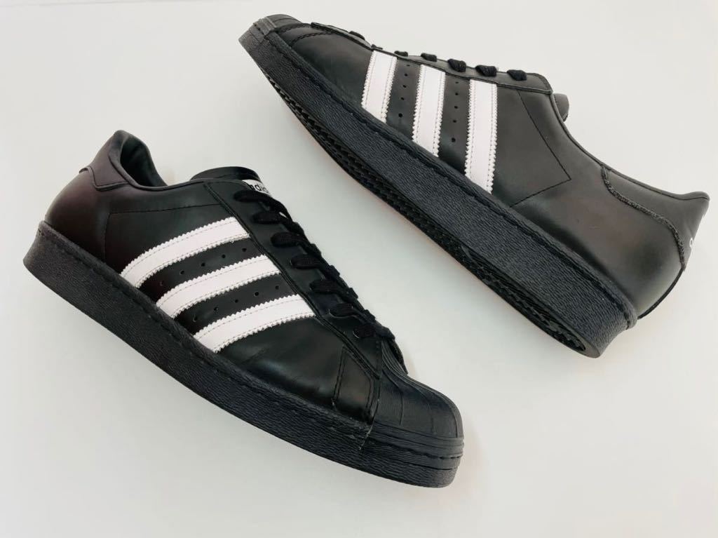 希少!! 美品 14年製 限定 BEAMS x adidas SUPER STAR 80s スーパー