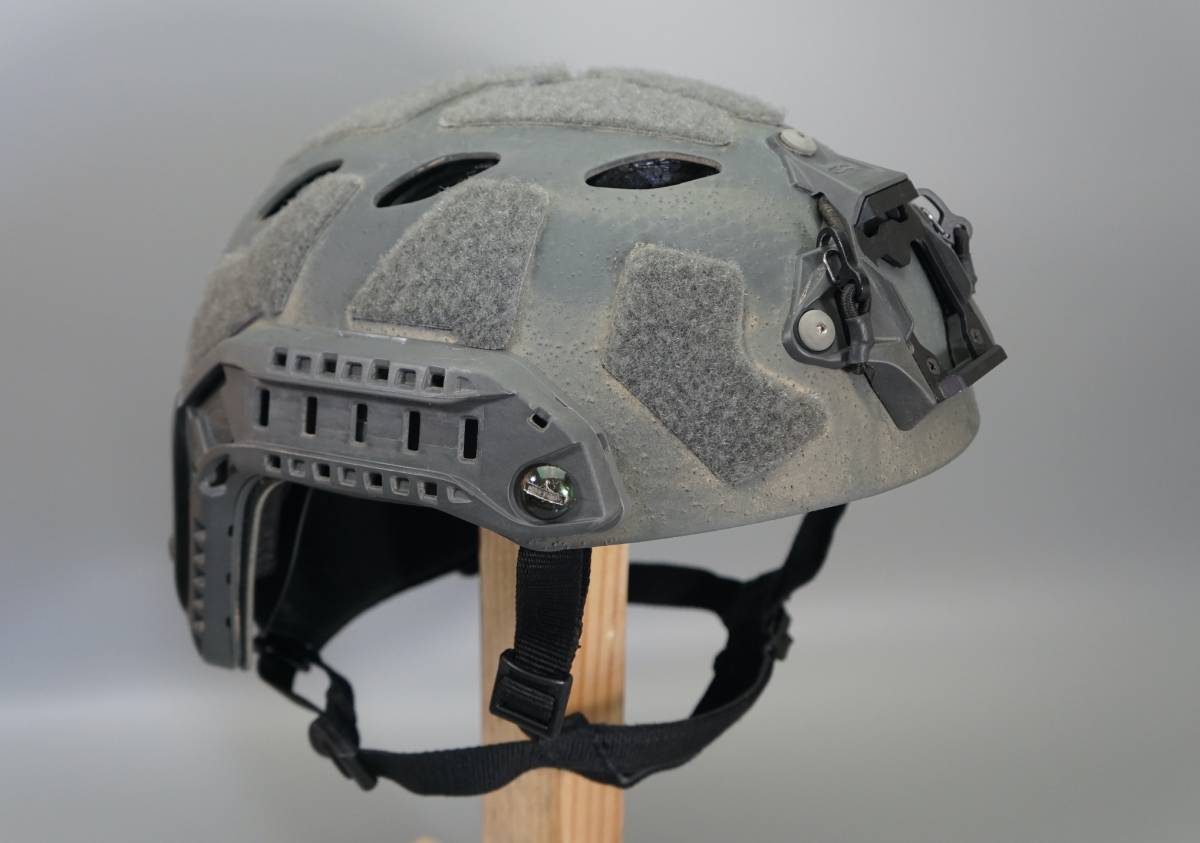 Ops Core FAST SF Carbon Helmet LG Urban Gray PEQ PVS PSQ ATPIAL 