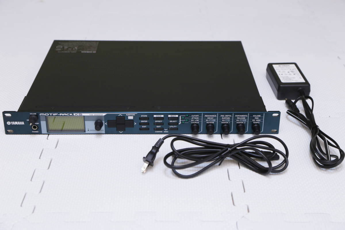 YAMAHA MOTIF RACK XS シンセサイザー 音源モジュール ヤマハ www