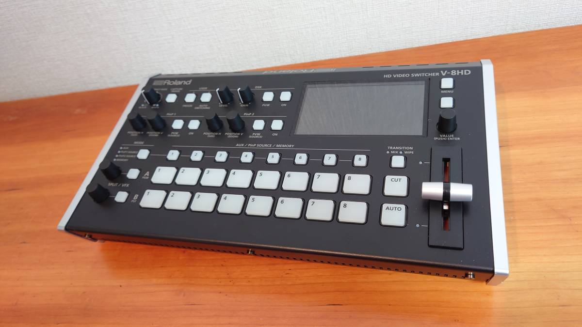 格安 ほぼ新品 ビデオスイッチャー Roland V 8hd ローランド ミキサー 中継 配信 21春夏新