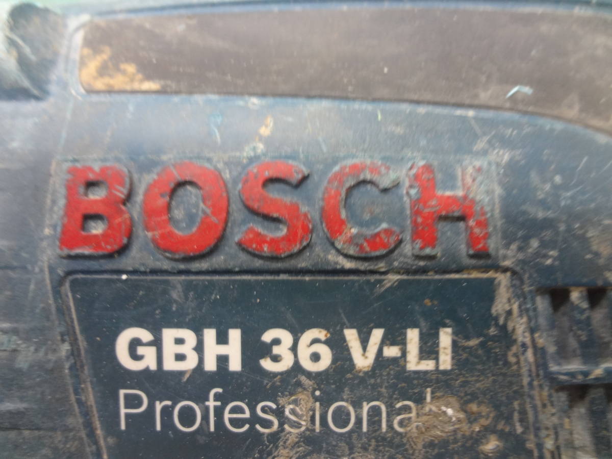 ●BOSCH　ボッシュ　36V バッテリーハンマードリル　GBH36V-LI　ハンマドリル●0※402_画像5