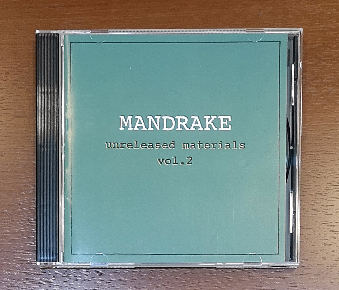 Mandrake(マンドレイク)unleased materials(アンリリースト Mandrake(マンドレイク)unleased materials(アンリリースト