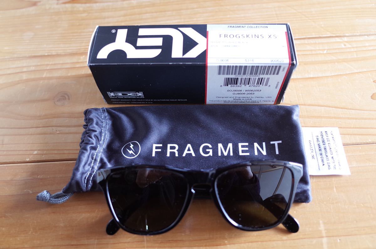 fragment design x OAKLEY Frogskins XS 藤原ヒロシ サングラス