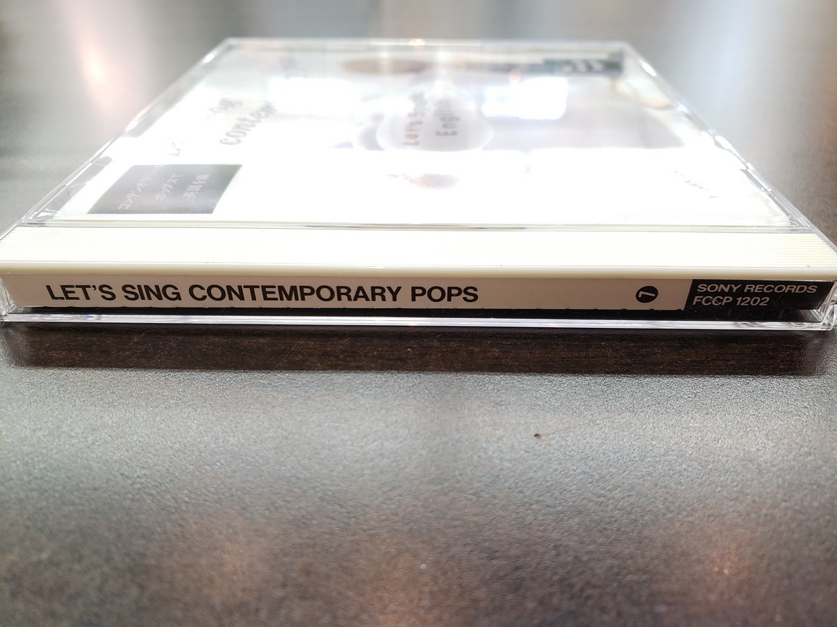 CD / LET'S SING CONTEMPORARY POPS / コンテンポラリー・ポップスで英語を編 / 『D29』 / 中古_画像3