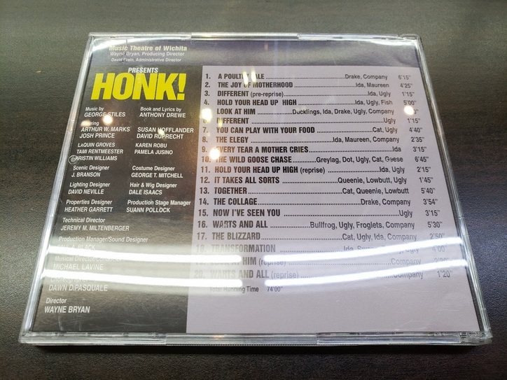 CD / First American Cast Recording HONK！ / ホンク〜みにくいアヒルの子〜 / 『D28』 / 中古_画像2