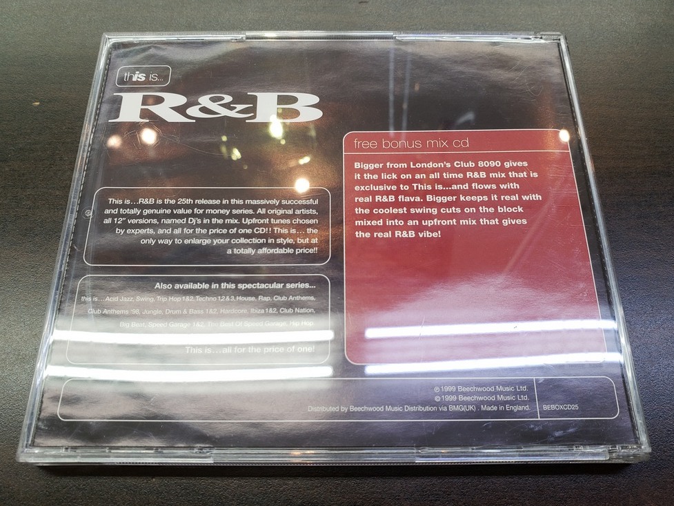 CD / this is…R & B FREE BONUS MIX CD / 『D29』 / 中古_画像2
