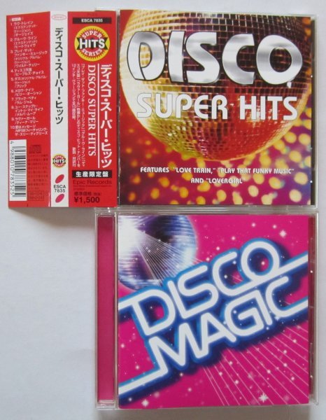 【送料無料】Disco ディスコ ディスコ・マジック/Disco Magic ディスコ・スーパー・ヒッツ Disco Super Hits 2枚30曲_画像1