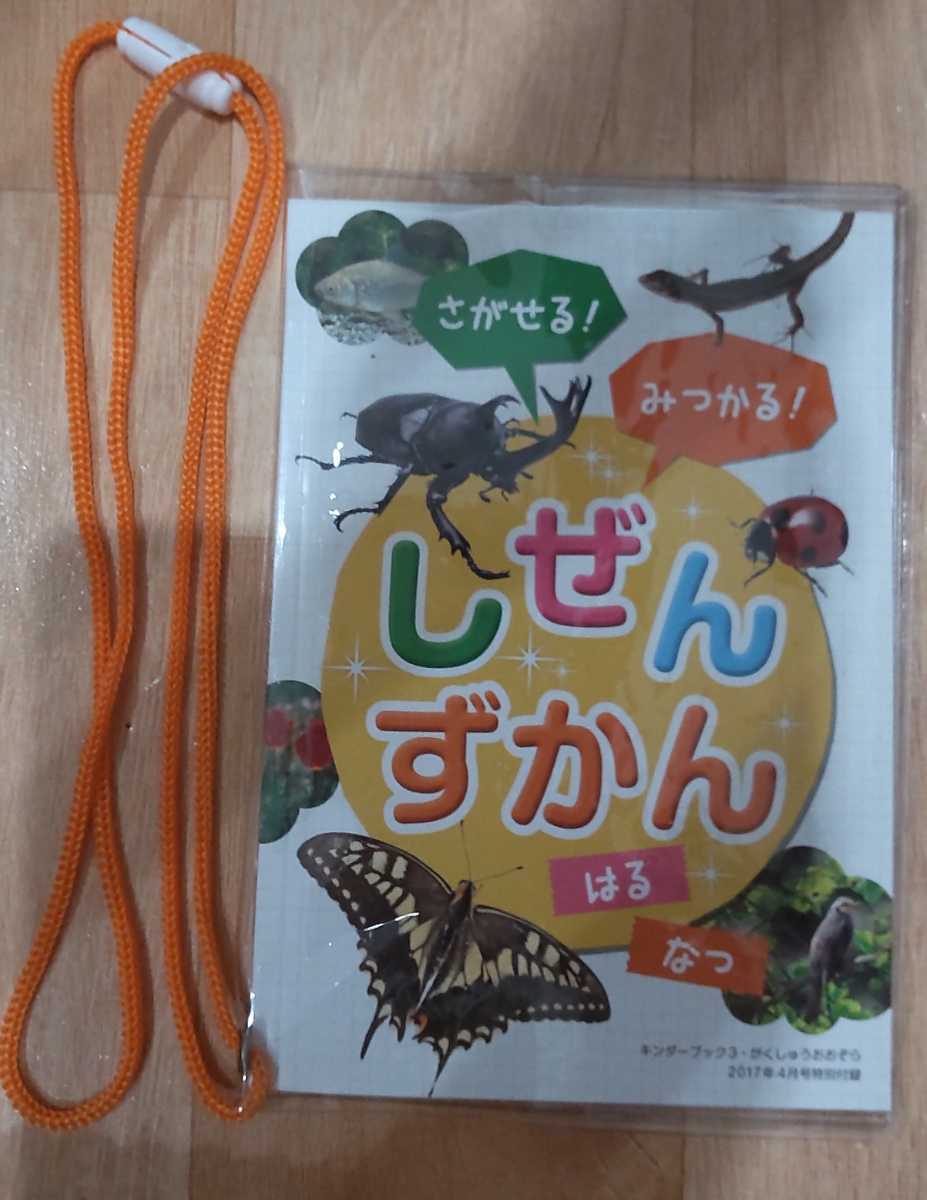 送料無料！しぜんずかん★首にぶら下げ可能/ひも付き