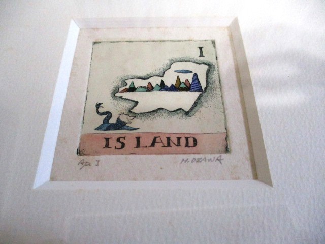 □ 小澤摩純IS LAND 版画的详细信息| One Map by FROM JAPAN为您提供最