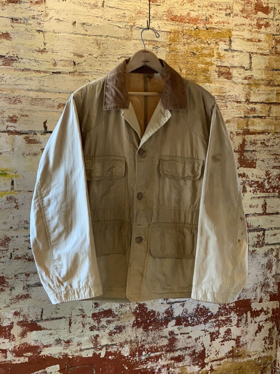 Yahoo!オークション - ~50s RED HEAD HUNTING JACKET