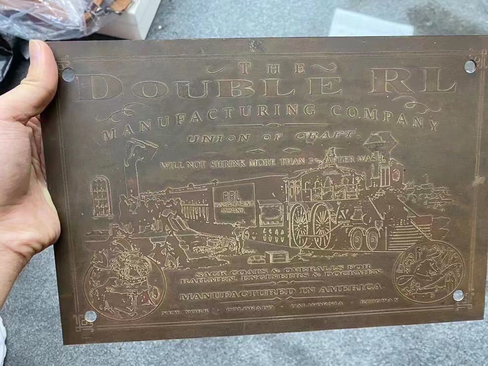 RRL alphlauren ポロ ラルフローレン看板 アドバタイジング レア