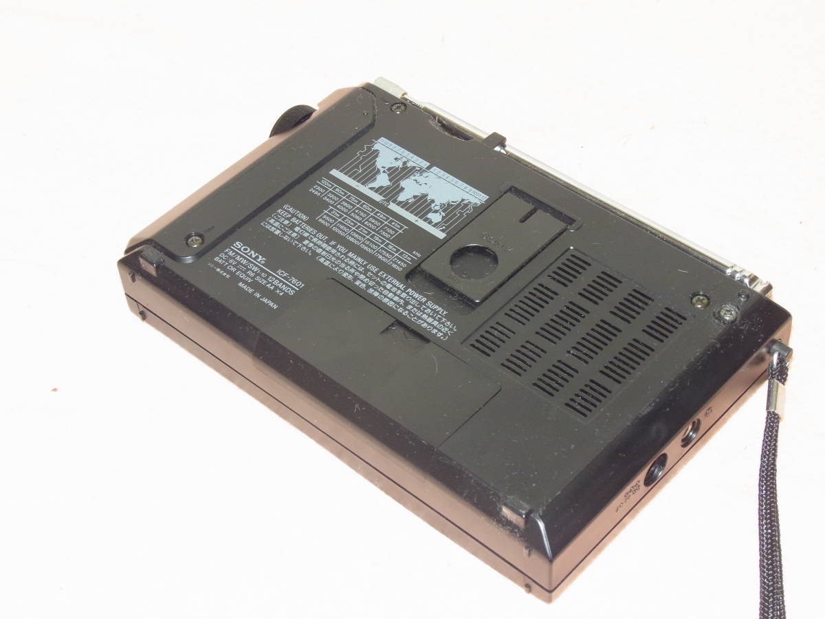 Bibian 比比昂- ♪SONY【ICF-7601】AM/FM/SW 12バンド受信でき Bibian 比比昂- ♪SONY【ICF-7601】AM/FM/SW 12バンド受信でき