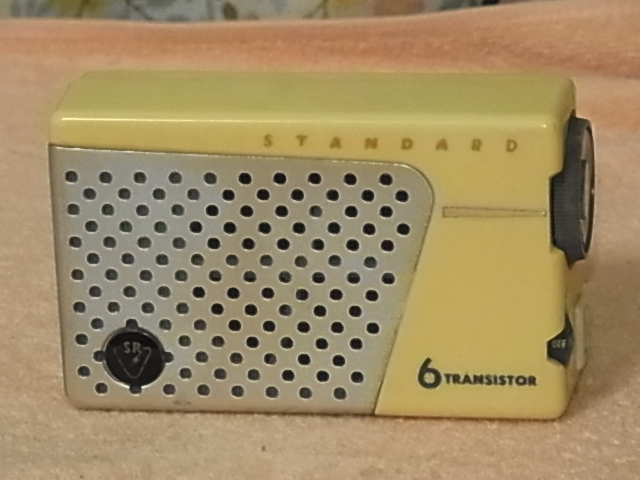 直送商品 STANDARD 【SR-F25】 ヴィンテージ トランジスタラジオ