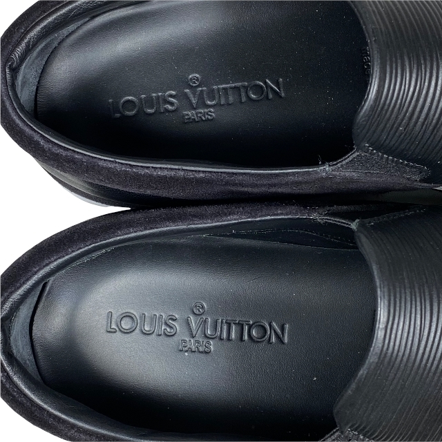 LOUIS VUITTON ルイヴィトン FD0116 エピ スリッポン レザー