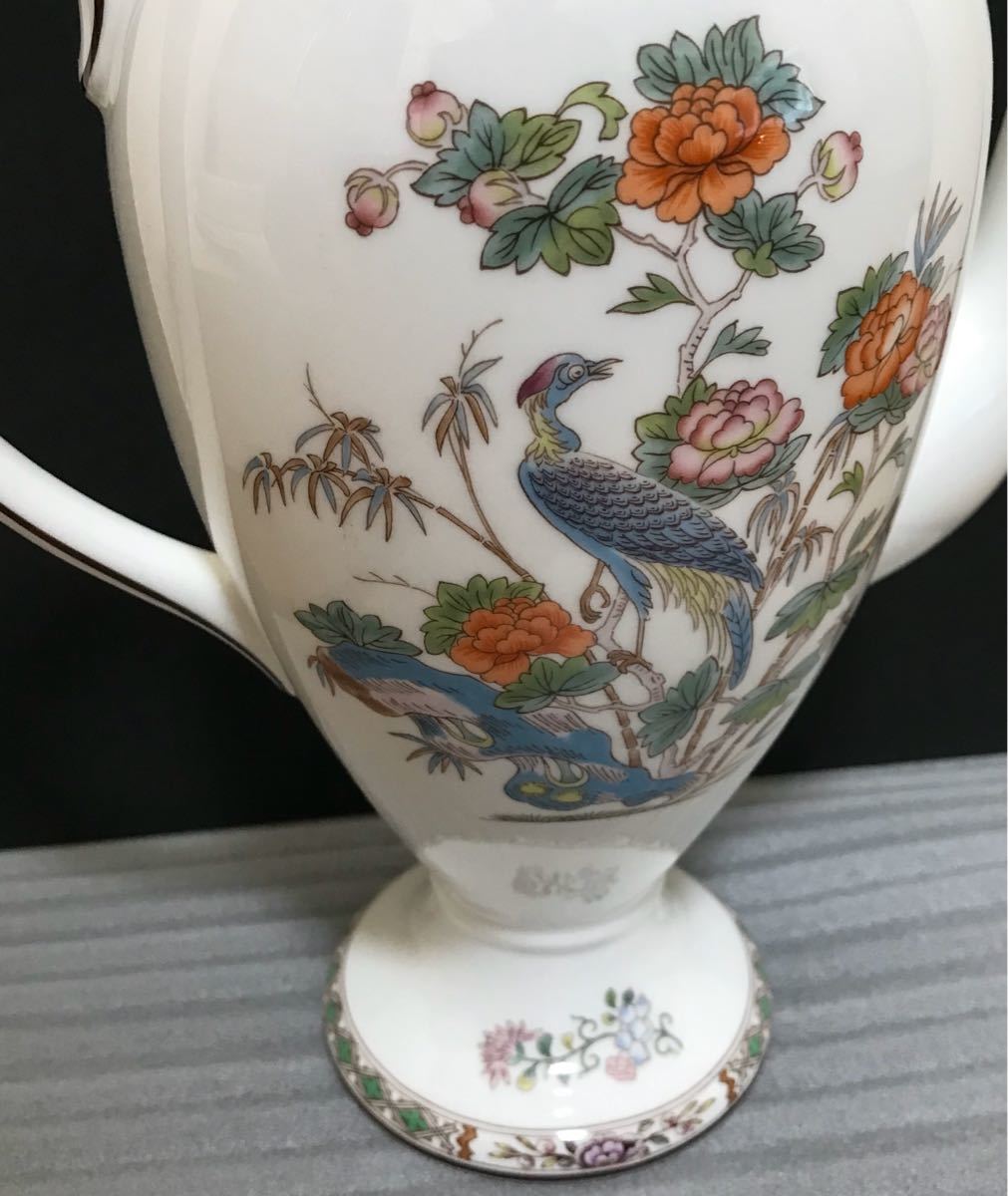 ウェッジウッド クタニクレーン コーヒーポット ☆未使用 美品