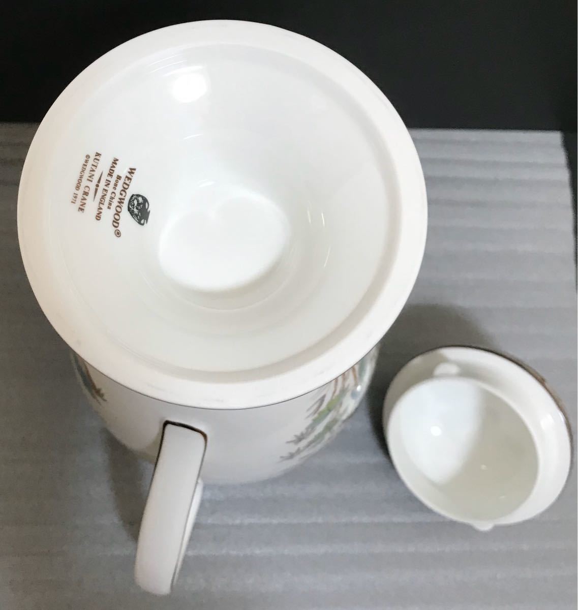 ウェッジウッド クタニクレーン コーヒーポット ☆未使用 美品