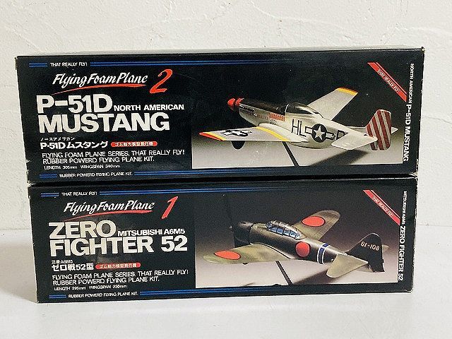 ヤフオク! - ◎欠品あり ユニオンモデル ゴム動力模型飛行機 ゼロ戦52...