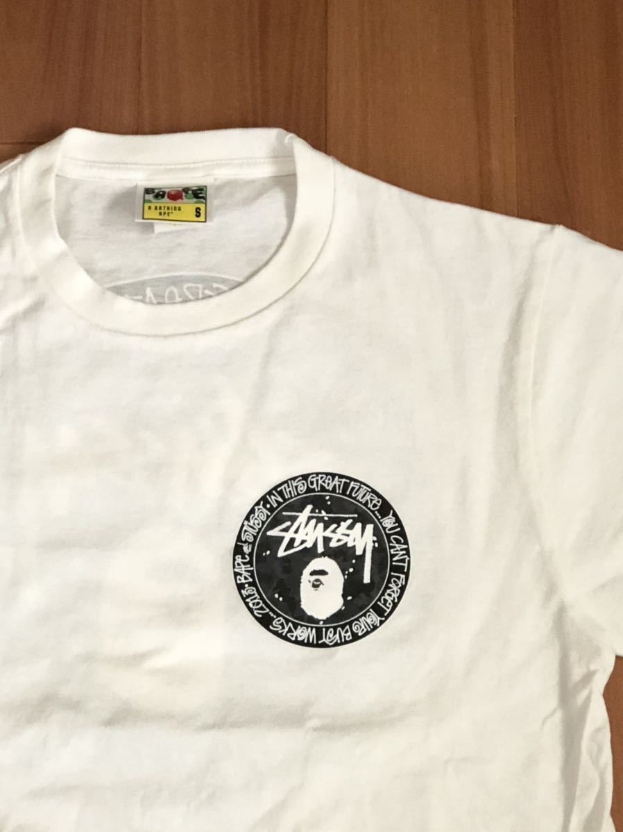 1回使用】STUSSY × A BATHING APE ステューシー 20周年記念 Tシャツ 
