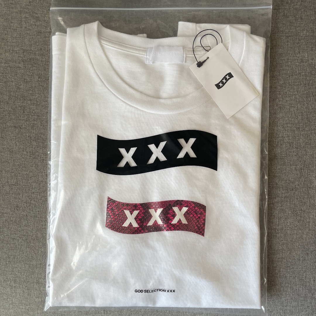 数量限定限定SALE God Selection XXX 周年ロゴTシャツ EaRLm