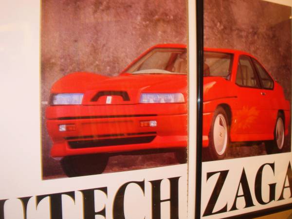 * zagato / stereo ruby o!* that time thing valuable advertisement / frame goods!* Nissan "Autech" *No.0331*2 sheets set!* inspection ; poster catalog *