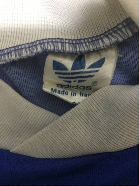  Adidas для соревнований рубашка с длинным рукавом осмотр ) American Casual Vintage Франция производства 