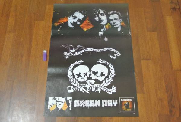 送料290円●新品 89cm ポスター グリーンデイ Greenday パンク punk ビリージョー a_画像1