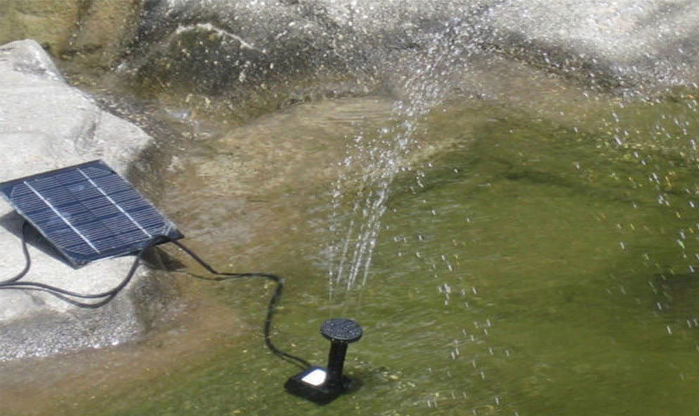 ソーラー 噴水 ソーラー 池 ポンプ 庭の噴水用 省エネ 池 も使える ...