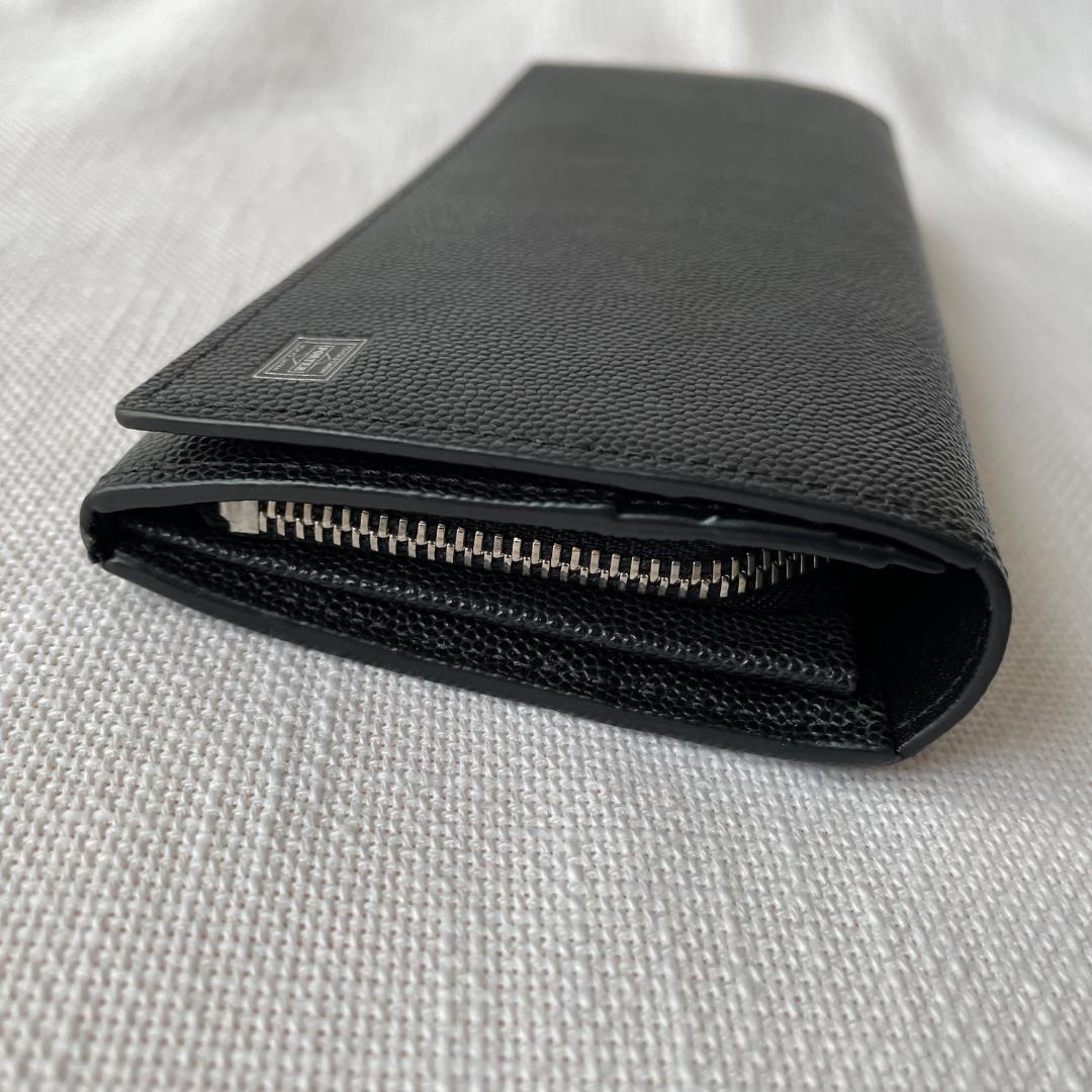 美品】PORTER ABLE ポーター エイブル レザー 長財布 2つ折り ブラック