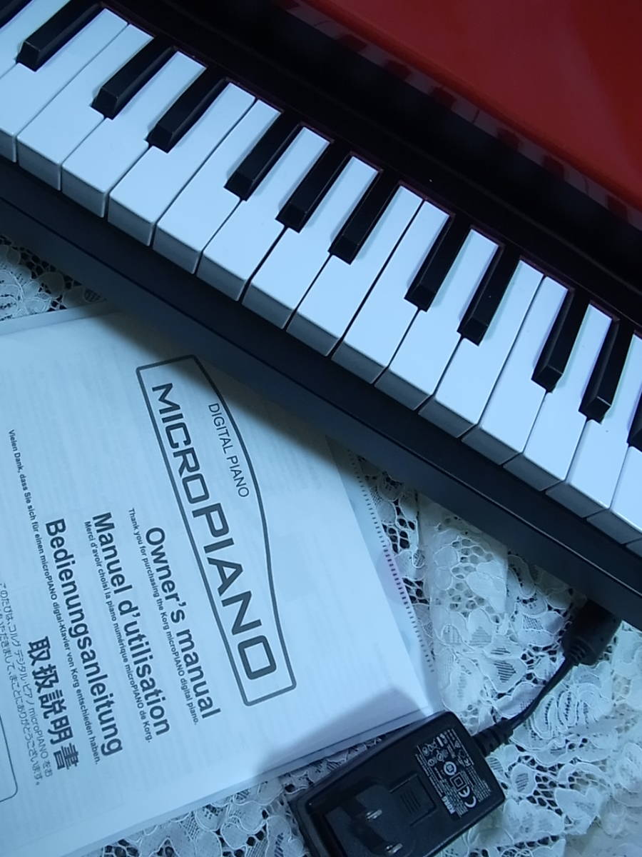未使用】KORG/コルグMICROPIANO マイクロピアノ ミニ鍵盤61鍵 culto.pro