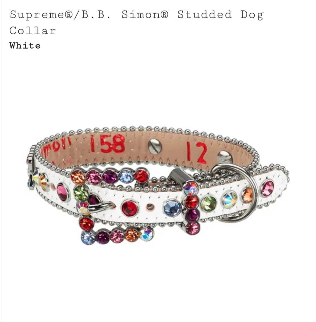 Supreme B.B. Simon Studded Dog Collar シュプリーム サイモン