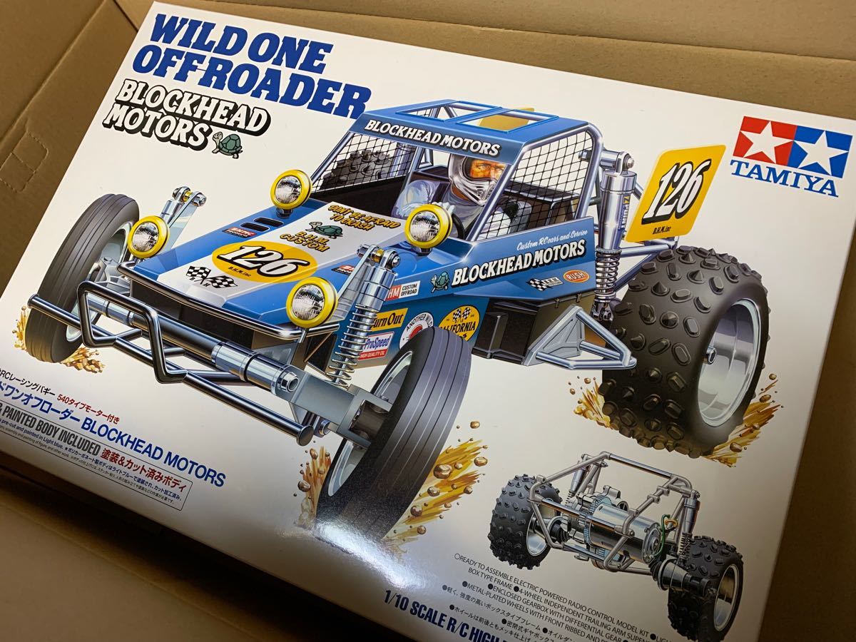 ☆新品☆ タミヤ 1/10RC レーシングバギー ワイルドワンオフローダー