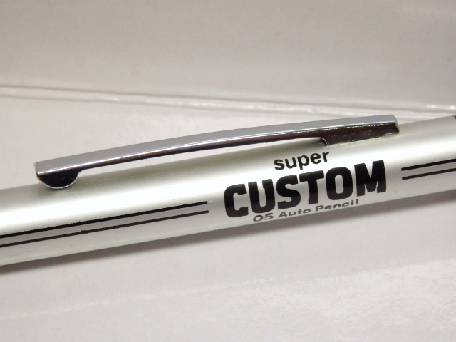 昭和 レトロ 三菱 シャープペンシル Super CUSTOM AUTO PENCIL シャーペン 筆記具 ヴィンテージ 三菱鉛筆_画像6