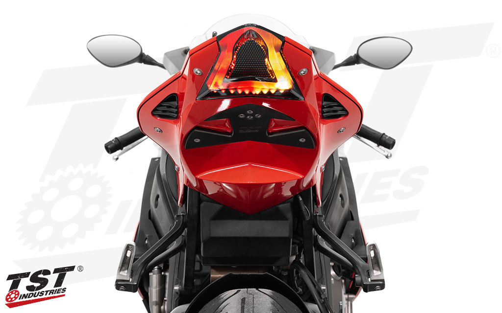 TST Industries S1000RR S1000R HP4 programming with function clear LED tail light LED winker built-in high fla prevention with function 