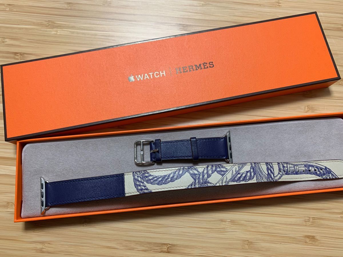 最終セール】 売り切ります。廃盤色 HERMES Apple Watch ドゥブル