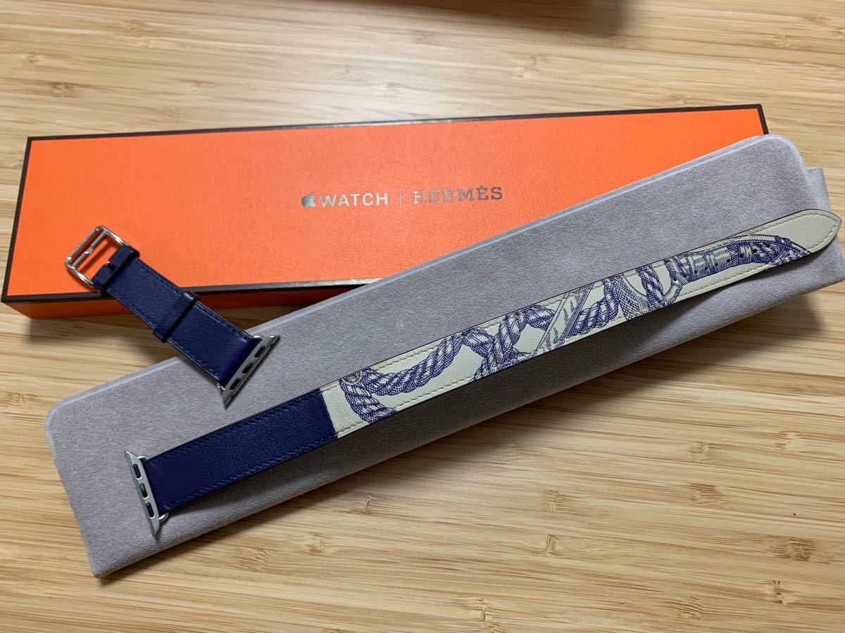 最終セール】 売り切ります。廃盤色 HERMES Apple Watch ドゥブル