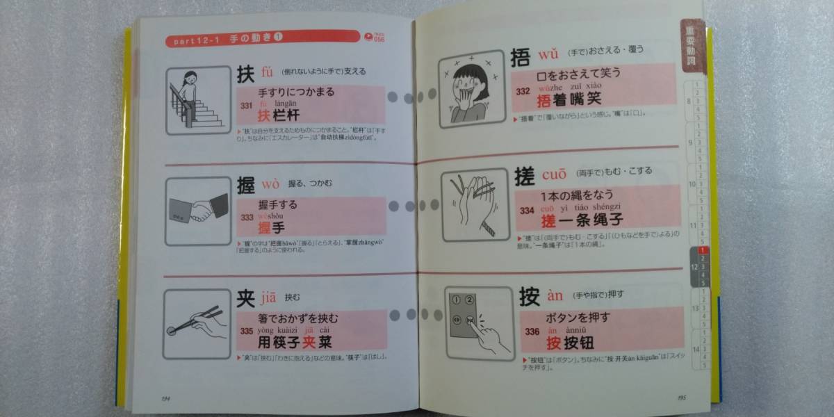 Paypayフリマ 中国語単語イラスト図鑑 動詞 形容詞600 Paypayフリマ 中国語単語イラスト図鑑 動詞 形容詞600