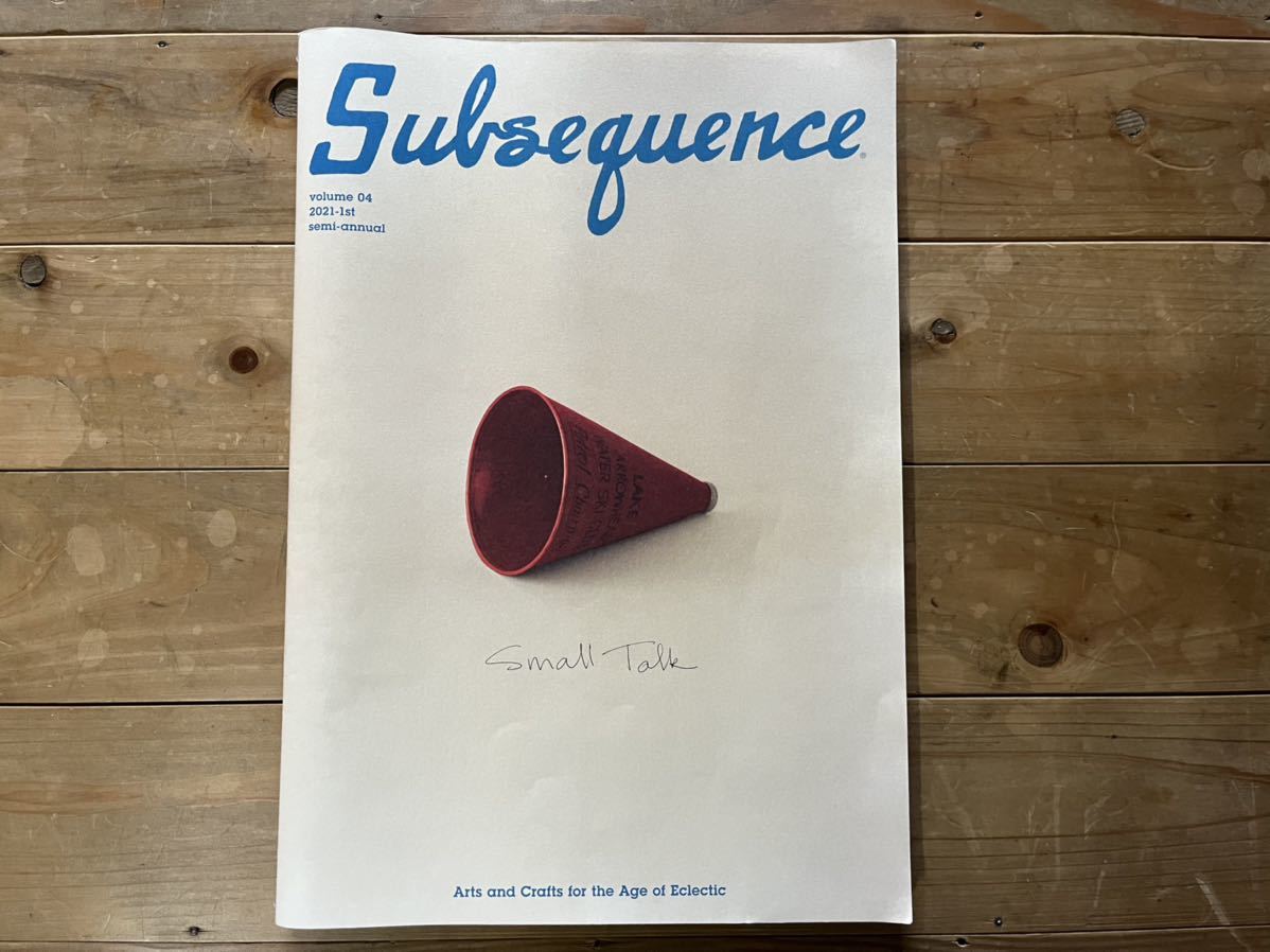 visvim Subsequence Magazine Vol.1 Vol.2 Vol.3 Vol.4 4冊セット