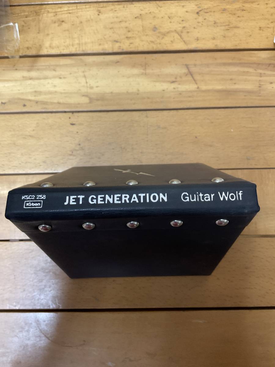 初回盤CD 本革仕様 JET GENERATION ジェットジェネレーション/ Guitar Wolfの画像3