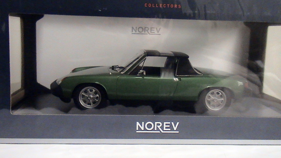 ノレブ【1/18 VW ポルシェ 914】NOREV Volkswagen Porsche 未開封