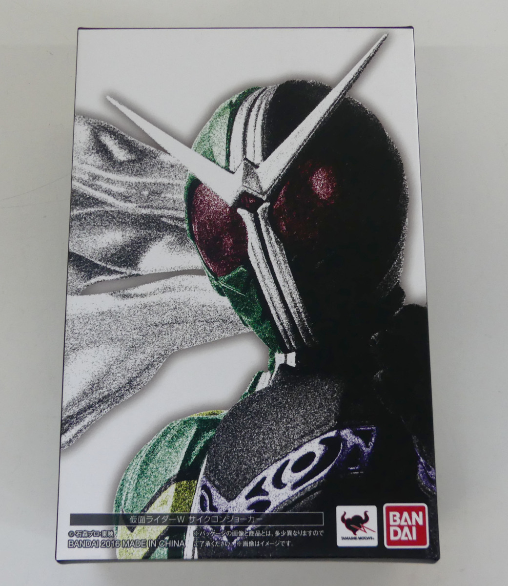 通販 送料無料 ☆保管品!S.H.Figuarts サイクロンジョーカー☆ 仮面ライダーW フィギュアーツ 仮面ライダーW(ダブル)